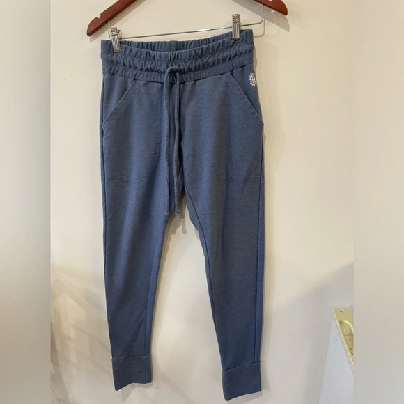 Free People||Movement Sunny Skinny Yoga Sweatpants Navy Blue Size XS - Picture 5 of 9